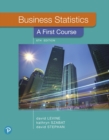 Business Statistics : A First Course - Book