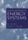Analysis and Design of Energy Systems - Book