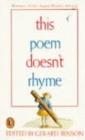 This Poem Doesn't Rhyme - Book