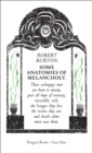 Some Anatomies of Melancholy - eBook