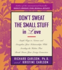 Don't Sweat The Small Stuff In Love - eBook