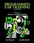 Programmed Ear Training : Intervals and Melody and Rhythm v.1-2 - Book