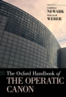 The Oxford Handbook of the Operatic Canon - eBook