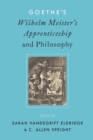 Goethe's Wilhelm Meister's Apprenticeship and Philosophy - Book