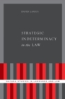 Strategic Indeterminacy in the Law - eBook