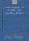 An Inventory of Archaic and Classical Poleis - eBook