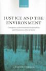 Justice and the Environment : Conceptions of Environmental Sustainability and Theories of Distributive Justice - eBook