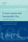 Conservation and Sustainable Use : A Handbook of Techniques - eBook
