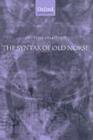 The Syntax of Old Norse : With a survey of the inflectional morphology and a complete bibliography - eBook