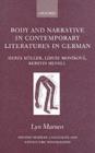 Body and Narrative in Contemporary Literatures in German : Herta Muller, Libuse Monikova, Kerstin Hensel - eBook