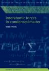 Interatomic Forces in Condensed Matter - eBook