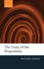The Unity of the Proposition - eBook
