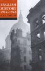 English History 1914-1945 - eBook