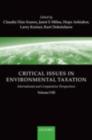 Critical Issues in Environmental Taxation : volume VIII - eBook