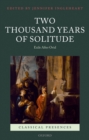 Two Thousand Years of Solitude : Exile After Ovid - eBook