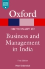 A Dictionary of Business and Management in India - eBook