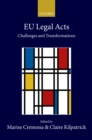 EU Legal Acts : Challenges and Transformations - eBook