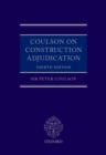 Coulson on Construction Adjudication - eBook