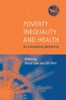 Poverty, Inequality and Health : An International Perspective - Book