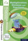 Progress with Oxford: Multiplication, Division and Fractions Age 7-8 - Book