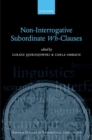 Non-Interrogative Subordinate Wh-Clauses - Book