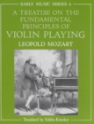 A Treatise on the Fundamental Principles of Violin Playing - Book