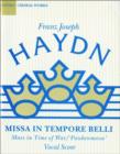 Missa in Tempore Belli (Mass in Time of War/Paukenmesse) - Book