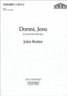 Dormi, Jesu : from John Rutter Carols and The Ivy and the Holly - Book