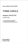Three Carols - Book