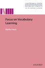 Focus on Vocabulary Learning - Book