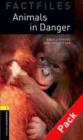 Oxford Bookworms Library Factfiles: Level 1:: Animals in Danger audio CD pack - Book