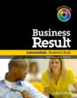 Business Result: Intermediate: Student's Book with DVD-ROM and Online Workbook Pack - Book