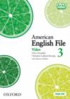 American English File Level 3: DVD - Book