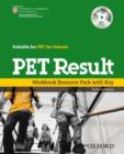 PET Result:: Printed Workbook Resource Pack with Key - Book