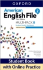 American English File: Level 2: Student Book/Workbook Multi-Pack B with Online Practice - Book