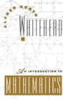 An Introduction to Mathematics - Book