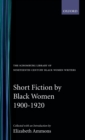 Short Fiction by Black Women, 1900-1920 - Book