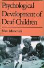 Psychological Development of Deaf Children - Book