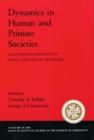 Dynamics of Human and Primate Societies : Agent-Based Modeling of Social and Spatial Processes - Book