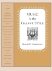 Music in the Galant Style - Book
