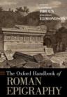 The Oxford Handbook of Roman Epigraphy - Book