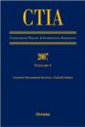 CITA Consolidated Treaties and International Agreements 2007 Volume 1 Issued March 2008 - Book