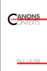 Canons and Contexts - eBook