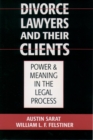Divorce Lawyers and Their Clients : Power and Meaning in the Legal Process - eBook