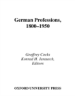 German Professions, 1800-1950 - eBook