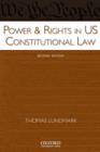 Power & Rights in US Constitutional Law - Book