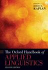 The Oxford Handbook of Applied Linguistics - Book