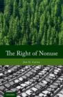 The Right of Nonuse - Book