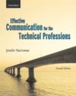 Effective Communications for the Technical Professions - Book
