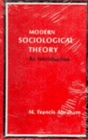 Modern Sociological Theory : An Introduction - Book